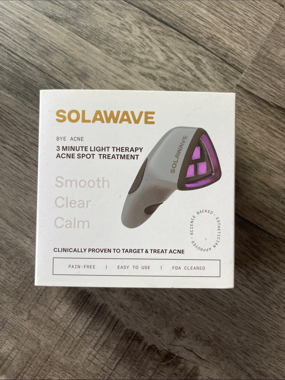 Solawave Light Therapy Acne Device
